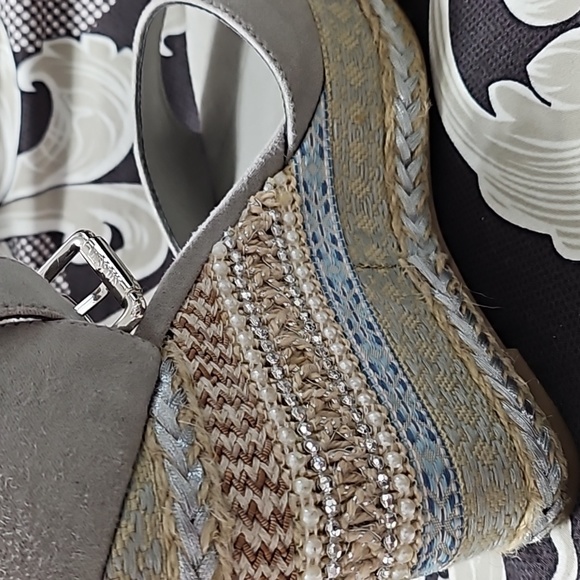 Graceland high heels sandals, Grey color size 38 - Picture 8 of 9